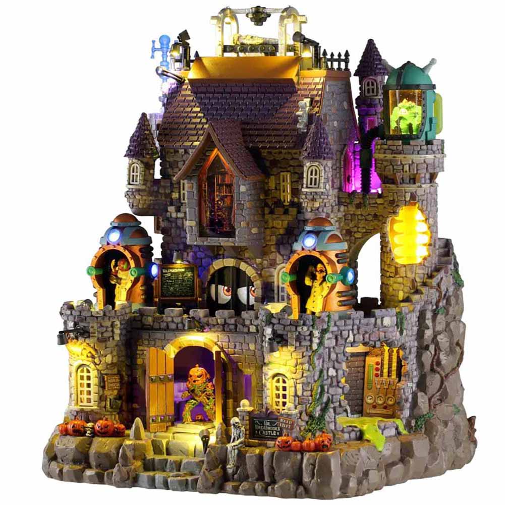 Dr Dreadmoors Castle Spooky Town Lemax Cod 65516 1