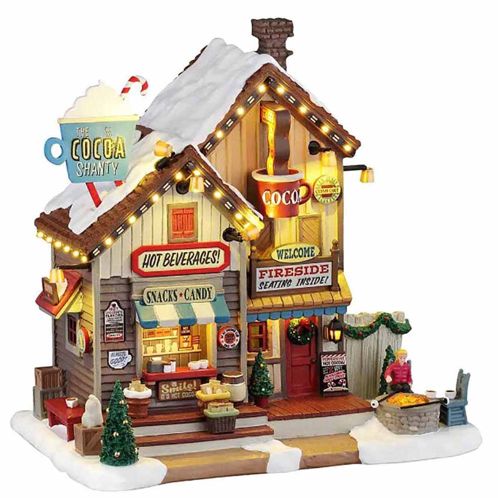 The Cocoa Shanty Harvest Crossing Lemax Cod 65528 1
