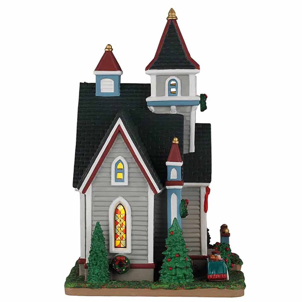 Spruce Valley Church Caddington Lemax Cod 65553 2