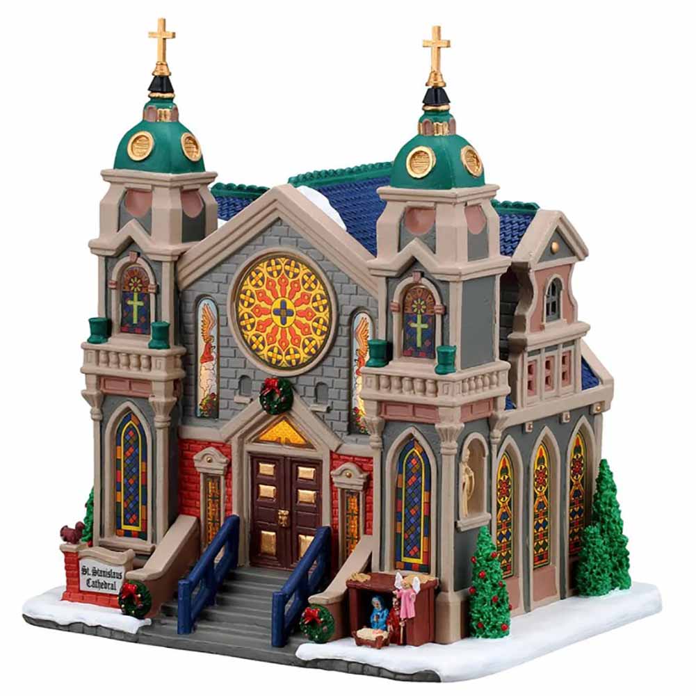 St Stanislaus Cathedral Caddington Lemax Cod 65559 1