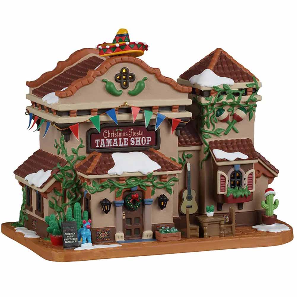 Christmas Fiesta Tamale Shop Caddington Lemax Cod 65560 1