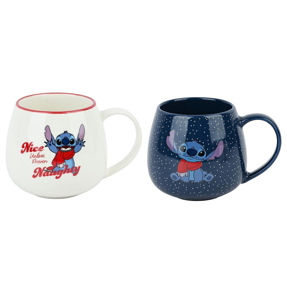 Set 2 tazze mug natalizie Disney Stitch 1