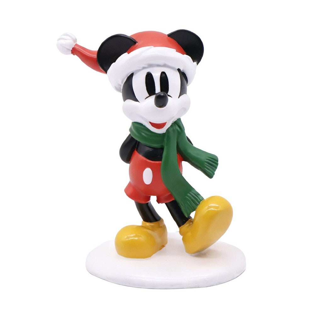 Statuina natalizia Disney Topolino su base innevata 8,1 cm 1