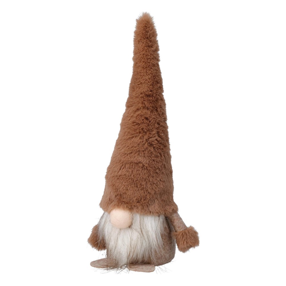 Gnomo natalizio in peluche con cappello lungo 29 cm – 1 pezzo, colore assortito 3