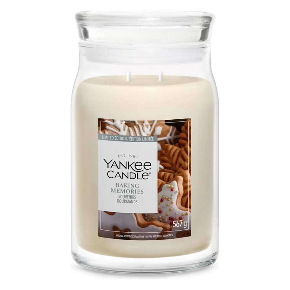 Candela Giara Grande Yankee Candle Signature Baking Memories 1