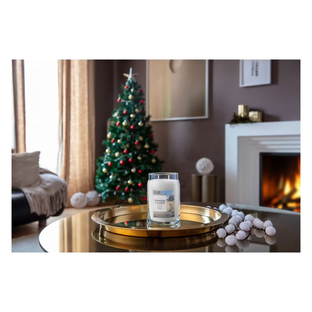 Candela Giara Grande Yankee Candle Signature Winter Walk 3