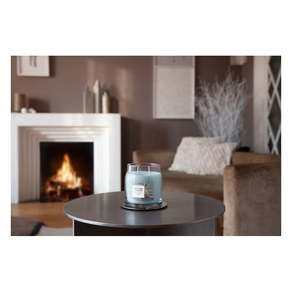 Candela Giara Media Yankee Candle Signature Snow Kissed Pine 3