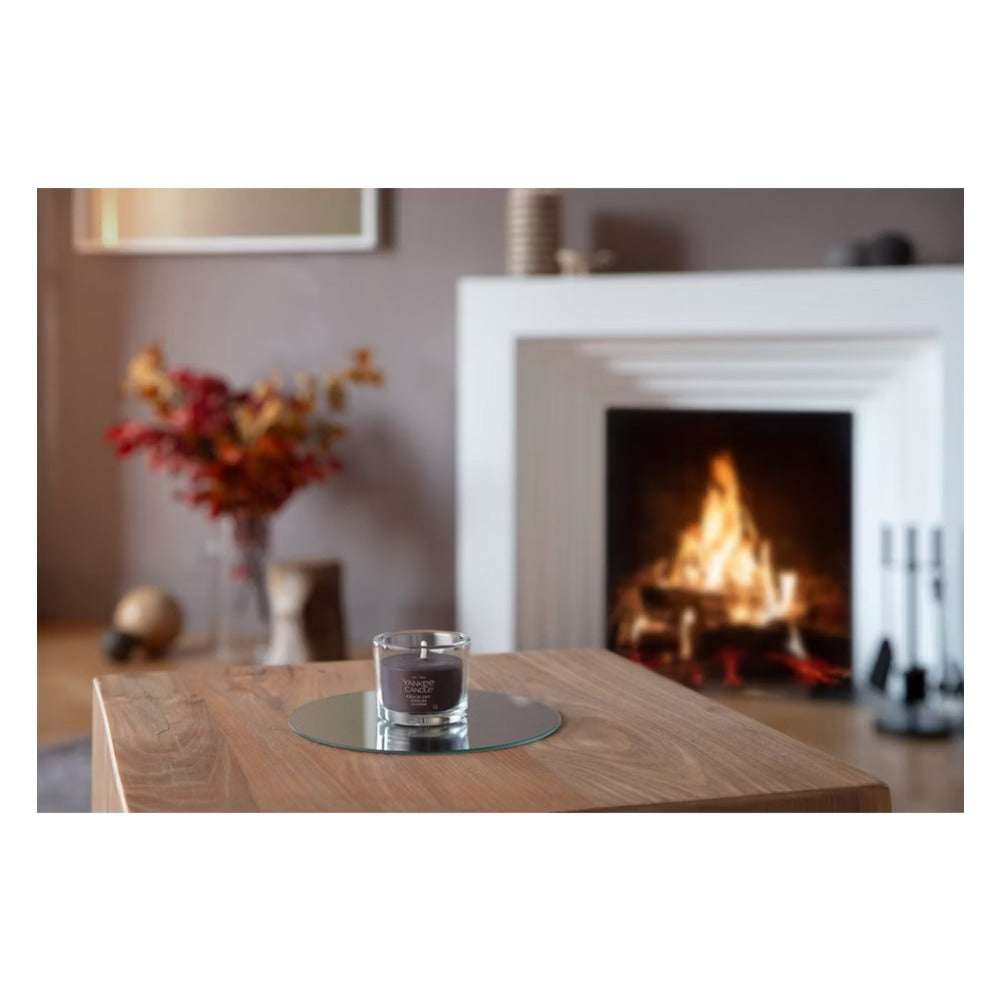 Candela Votiva in Vetro Yankee Candle Signature Crackling Embers 3