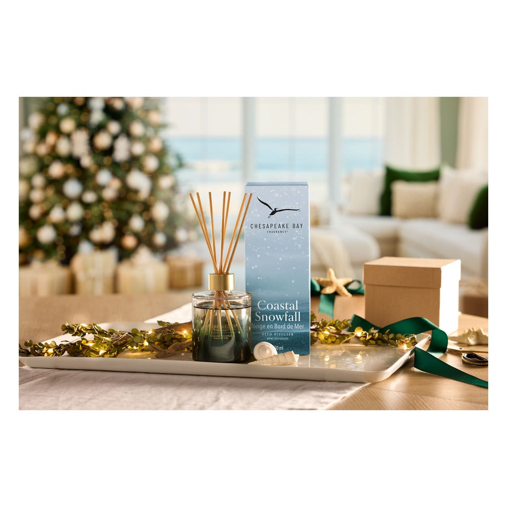 Diffusore a Bastoncini Chesapeake Bay Candle Coastal Snowfall 3