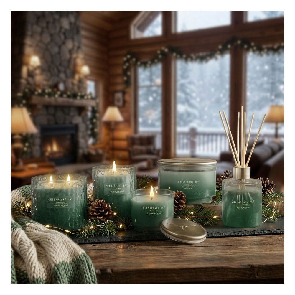 Diffusore a Bastoncini Chesapeake Bay Candle Coastal Snowfall 4