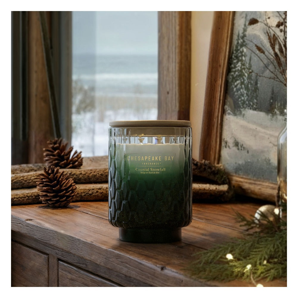 Candela media Chesapeake Bay Candle Coastal Snowfall 4