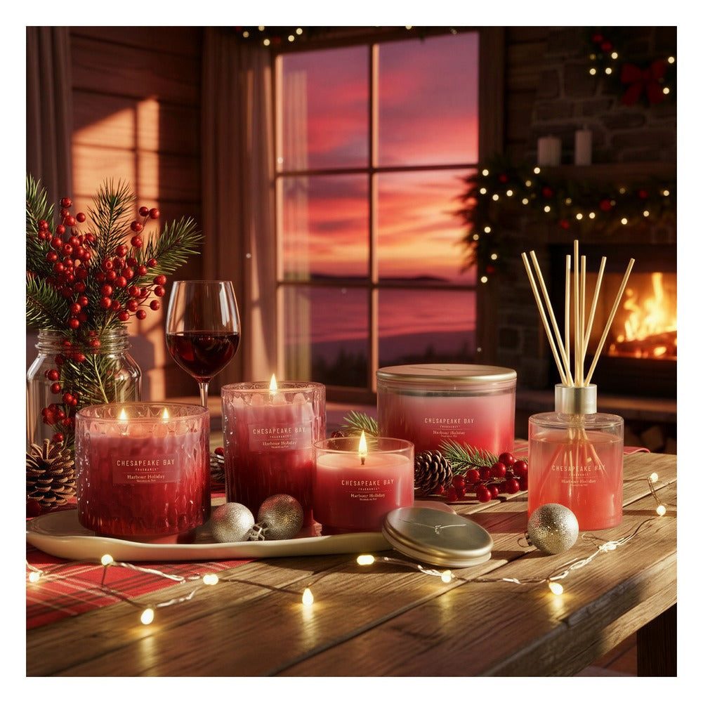 Diffusore a Bastoncini Chesapeake Bay Candle Harbour Holiday 4