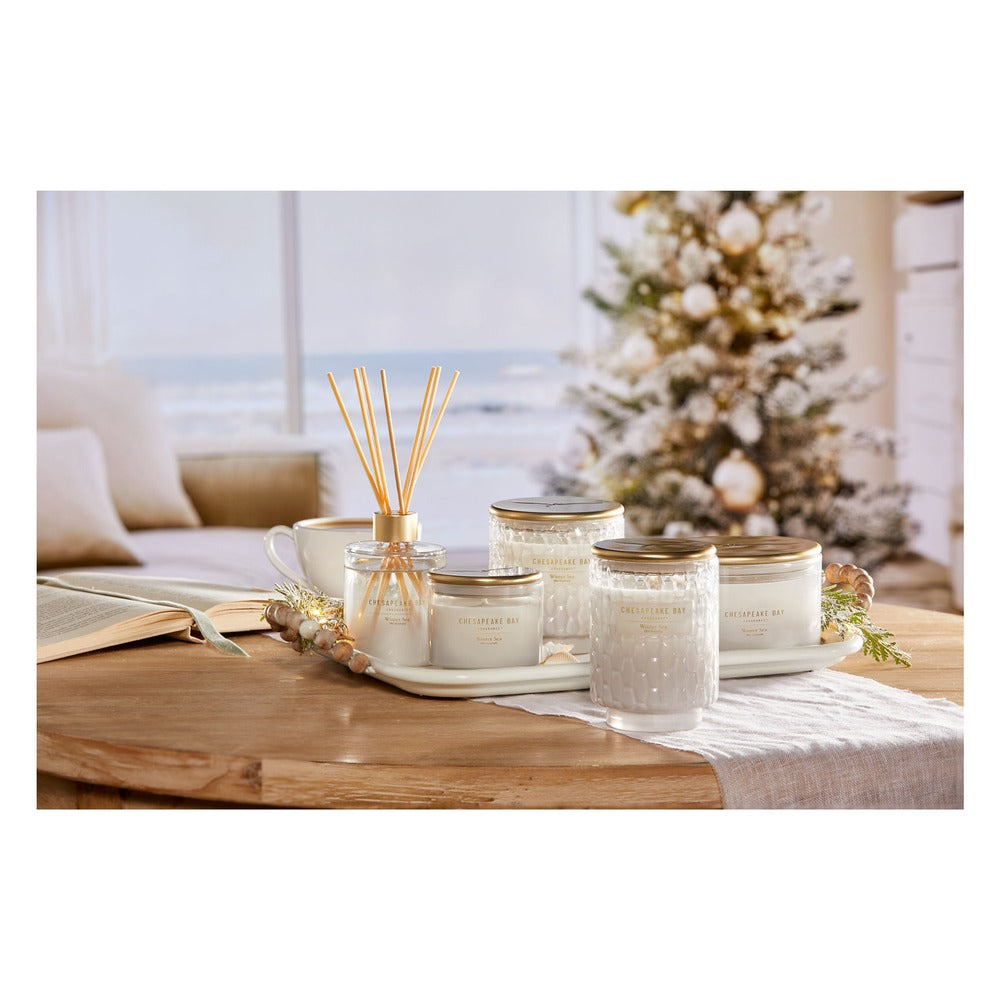 Candela a 3 Stoppini Chesapeake Bay Candle Winter Sea 3