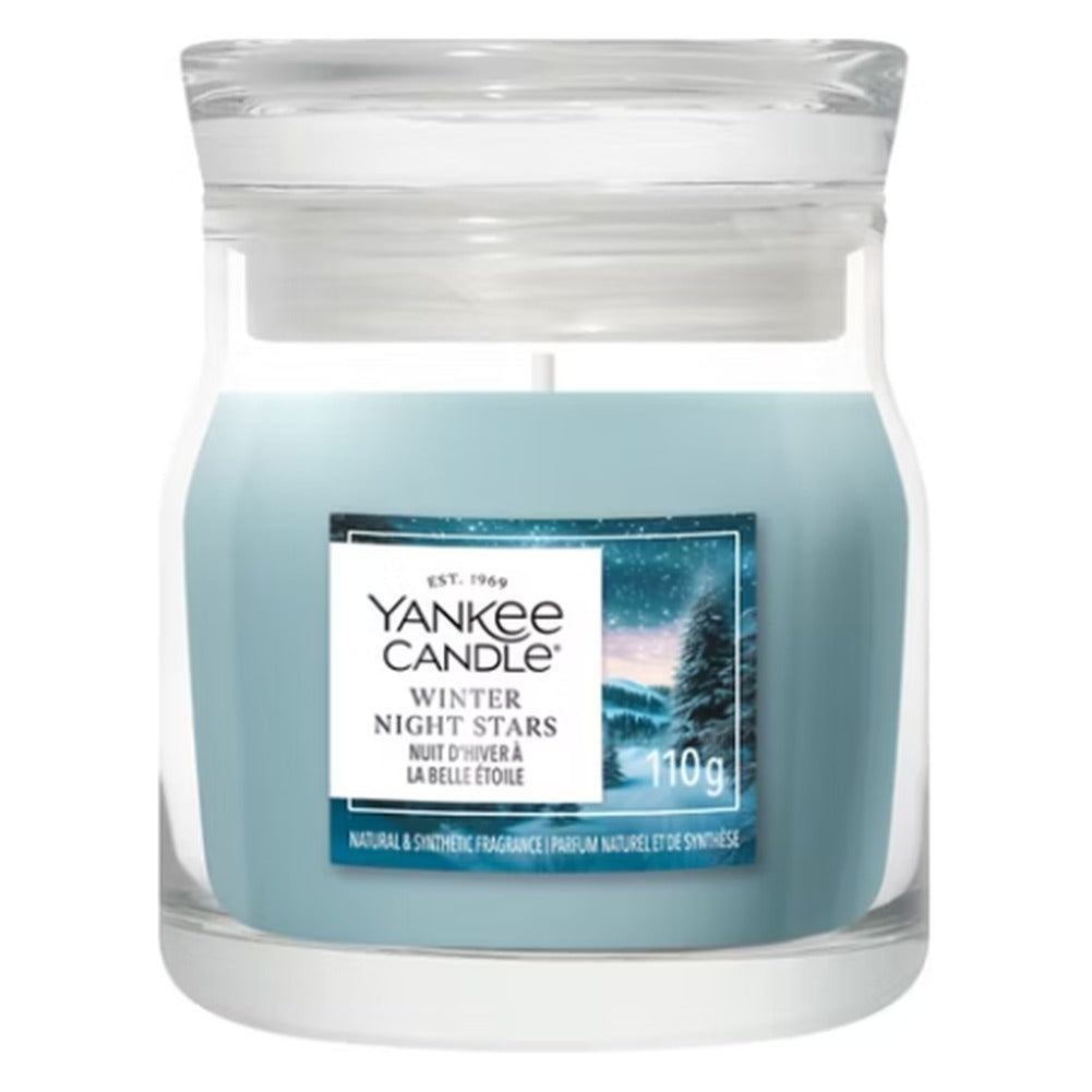 Candela Giara Piccola Yankee Candle Signature Winter Night Stars 1