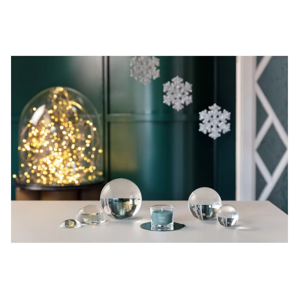 Candela Votiva in Vetro Yankee Candle Signature Winter Night Stars 3