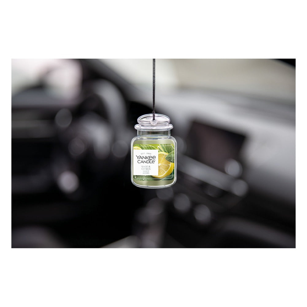 Profumatore per Auto Yankee Candle Car Jar Ultimate Sage & Citrus 3