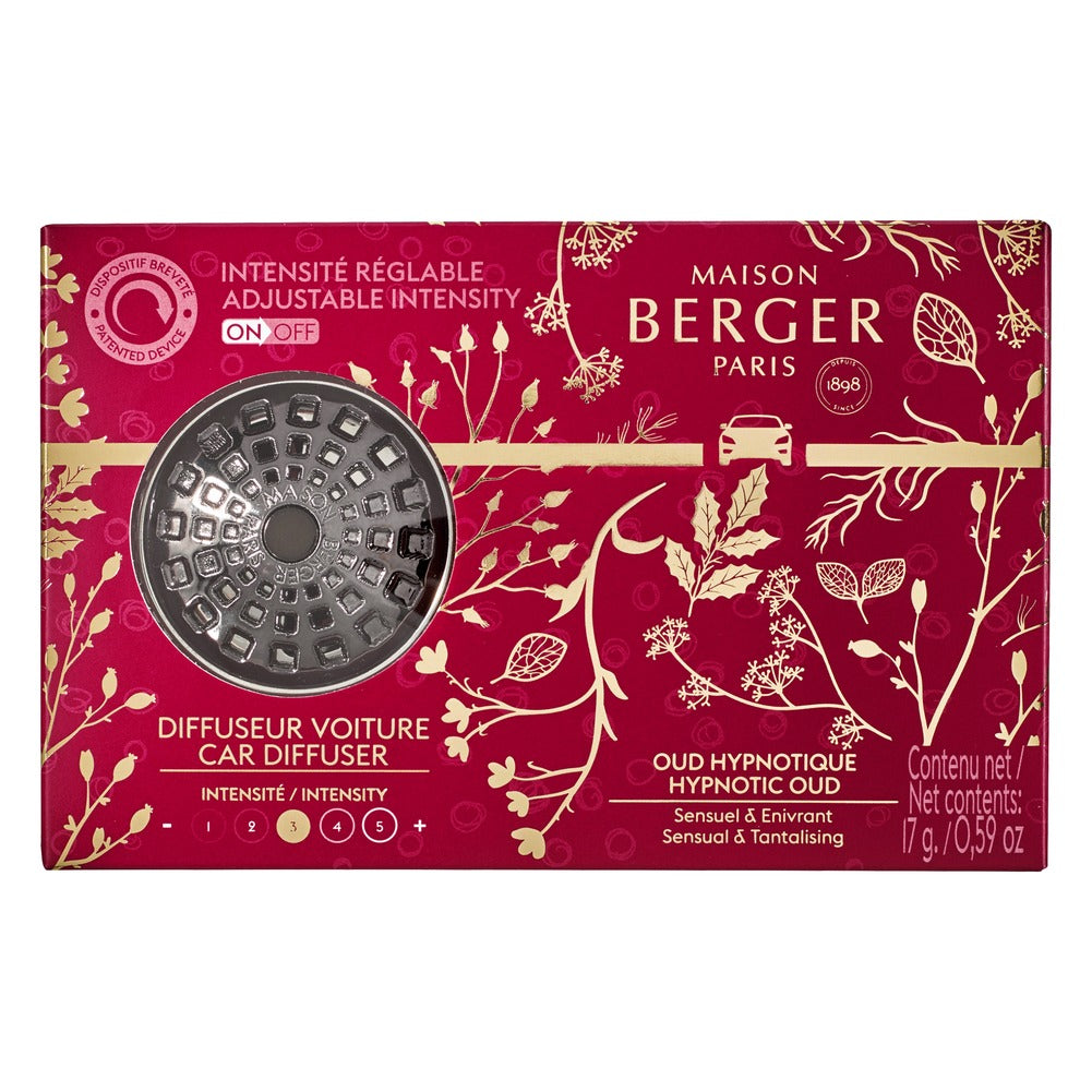 Profumatore per Auto Maison Berger Celebration+ric Hypnot – Oud Hypnotique 2