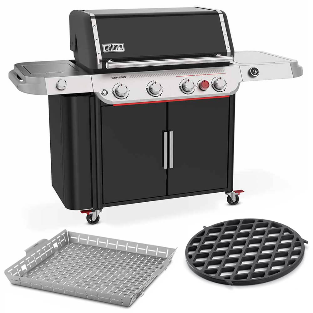 Kit di Barbecue Weber Genesis EP435 + Griglia + Vassoio