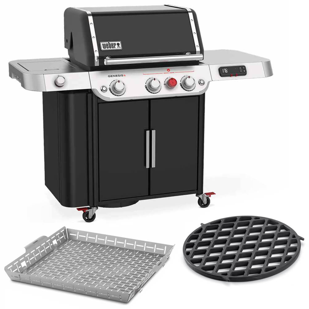Barbecue Weber Genesis EPX335 + Kit Rosolatura & Cottura