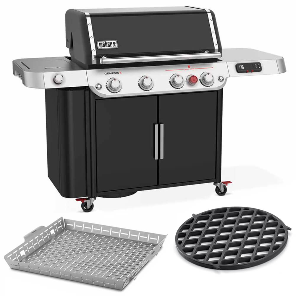 Set barbecue completo Weber Genesis EPX435 con griglia e vassoio