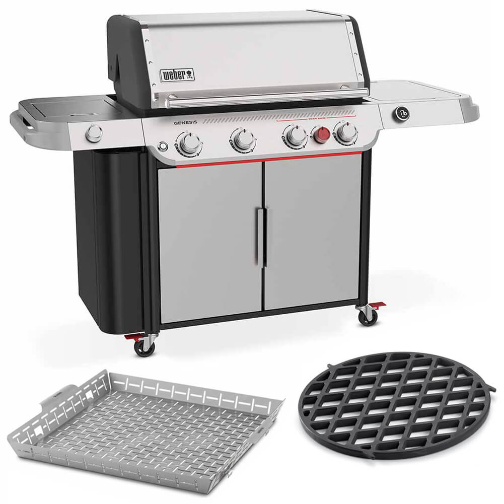 Super Bundle Barbecue Weber Genesis SP435 con accessori - 3 prodotti