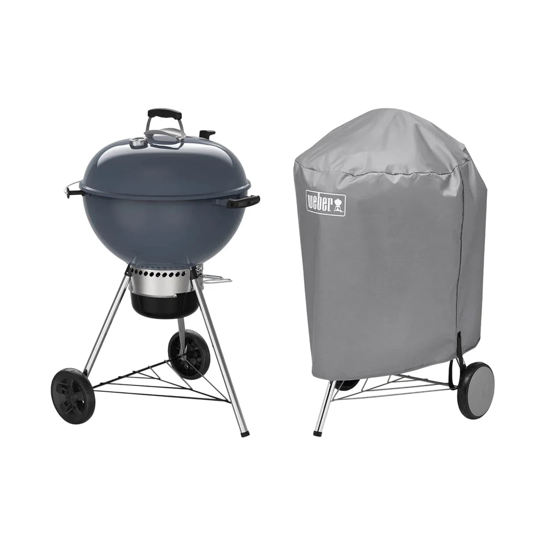 Weber Master Touch GBS 5750 Ø 57 cm Blu Ardesia Barbecue a Carbone con copertura