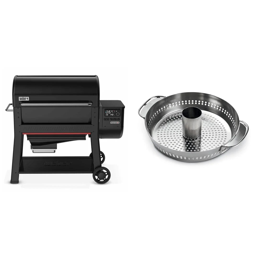 Weber Searwood XL barbecue a pellet con tecnologia DirectFlame e controllo digitale 1