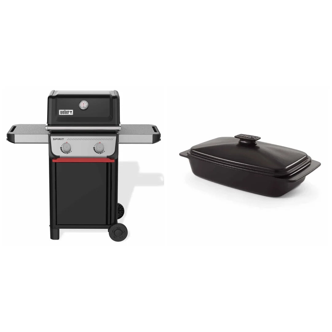 Kit Barbecue a gas Weber Spirit E-210 e Casseruola Weber