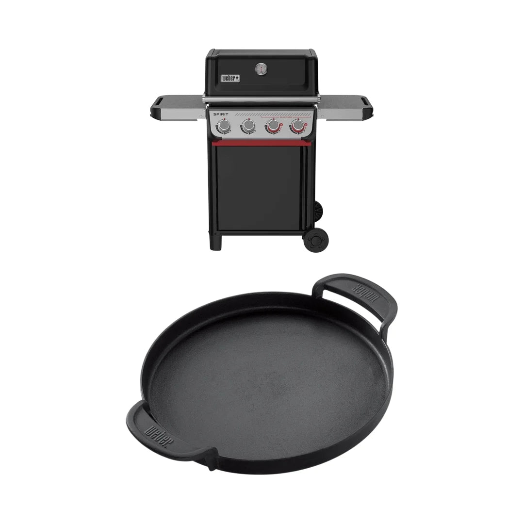 Weber Spirit E-425 barbecue a gas con Sear Zone Boost e piastra in ghisa