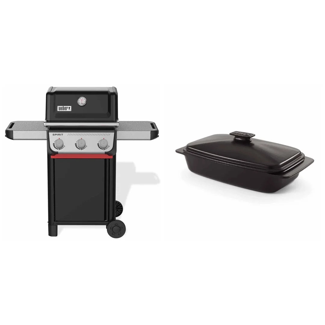 Bundle Barbecue a gas Weber Spirit E-310 e Casseruola in ceramica Weber