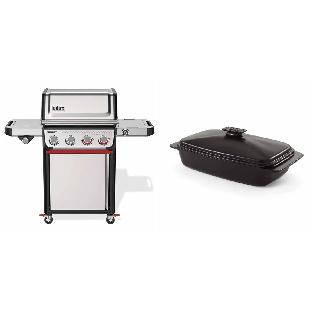 Kit Barbecue a gas Weber Spirit SP-435 e Casseruola in ceramica