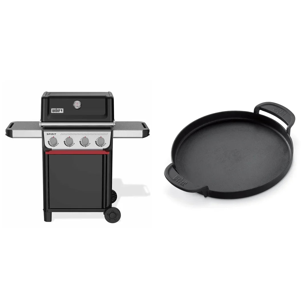 Weber Spirit E-410 barbecue a gas 4 bruciatori con piastra in ghisa Gourmet Barbecue System 1