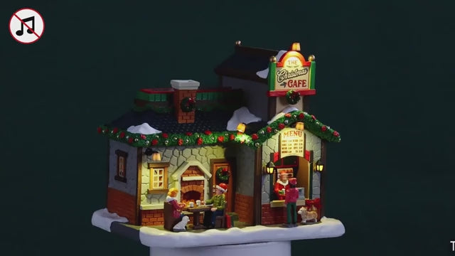 The Christmas Café Caddington Village Lemax Cod 55313