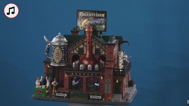 Yulesteiner Brewery Caddington Village Lemax Cod 05073