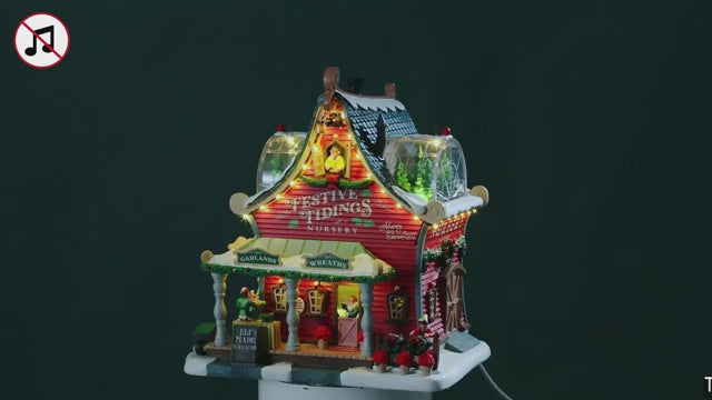 Festive Tidings Nursery Santas Wonderland Lemax Cod 55350