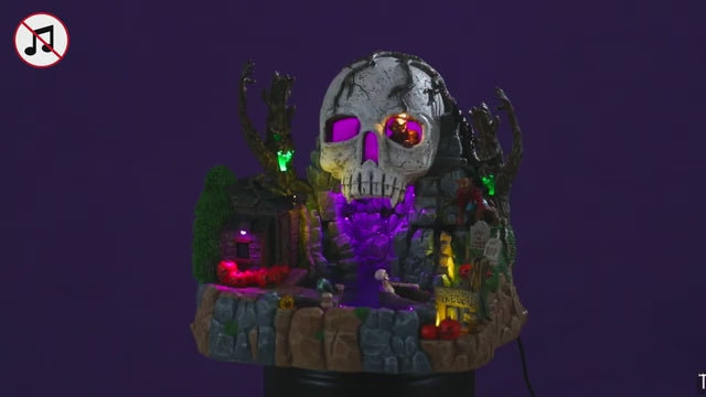The Full Moon Lagoon Spooky Town Lemax Cod 54431