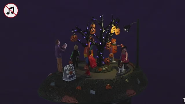 Trick Or Treaters Parade Spooky Town Lemax Cod 44357