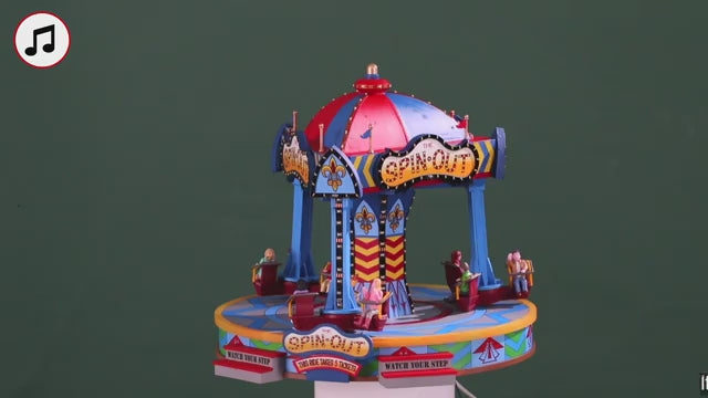 The Spin Out Carnival Lemax Cod 44361