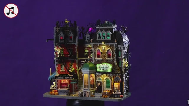Monsters On Main Street Spooky Town Lemax Cod 55296