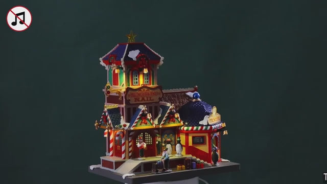 Wonderland Rail Santas Wonderland Lemax Cod 55351