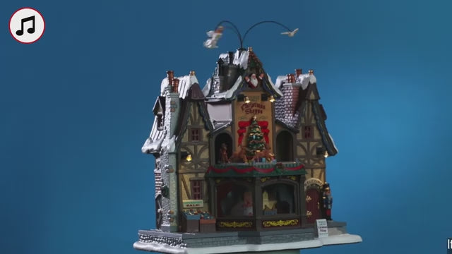Holiday Hamlet Christmas Shoppe Caddington Lemax Cod 55026