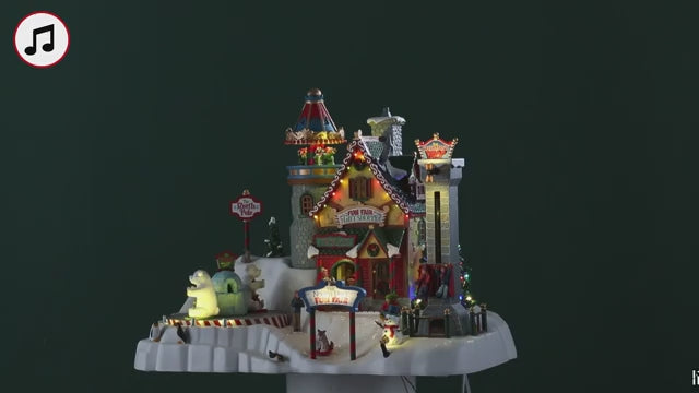 North pole fun fair Santa's Wonderland Lemax Cod 35019