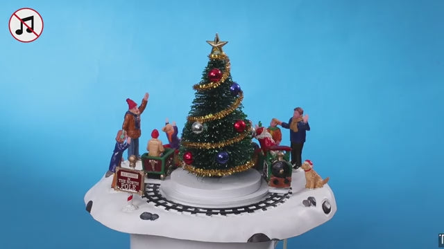Santa's Kiddie Train Lemax Cod 34631