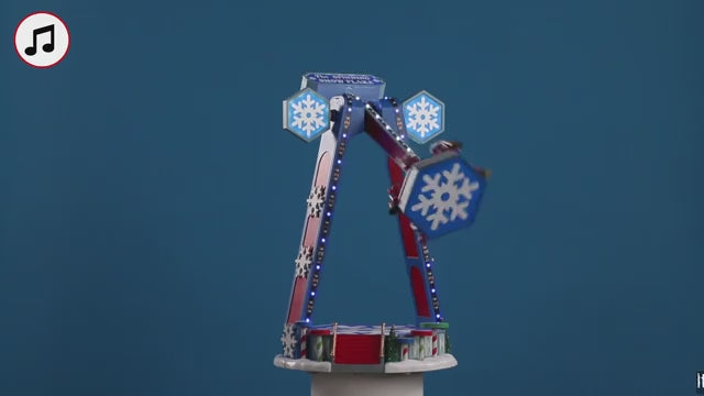 The Spinning Snowflake with 4.5V Adaptor Lemax Cod 04737