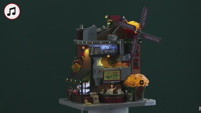 Miss Milly's muffin mill Caddington Village Lemax Cod 35020