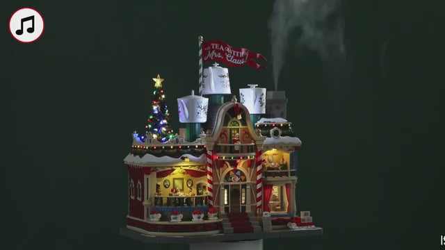 Tea with Mrs Claus Santa's Wonderland Lemax Cod 35018
