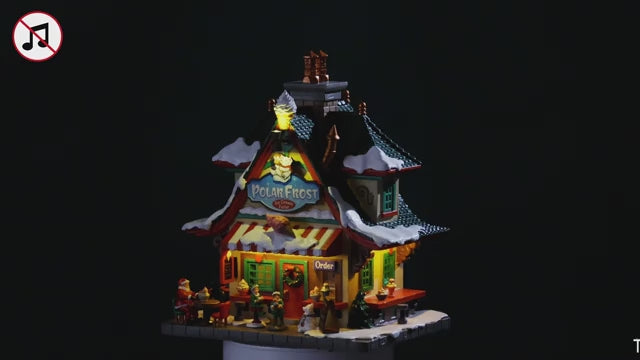 Polar Frost Ice Cream Parlor Santas Wonderland Lemax Cod 65531