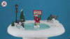 North Pole Skating Rink B/O 4.5V Santa's Wonderland Lemax Cod 14837