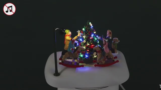Rockin' Round the Christmas tree Caddington Village Lemax Cod 44321