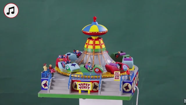 Topsy Turvy Carnival Lemax Cod 54451
